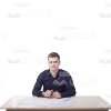 Sitting Young Man Cutout Photo Pack-11352