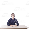 Young Man With Headset Cutout Photo Pack-0