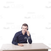 Young Man With Headset Cutout Photo Pack-11219