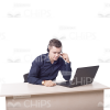 Young Man With Headset Cutout Photo Pack-11231