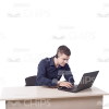 Young Man With Headset Cutout Photo Pack-11234