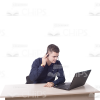 Young Man With Headset Cutout Photo Pack-11237