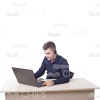 Young Man With Headset Cutout Photo Pack-11240