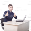 Young Man's Top Poses Cutout Photo Pack-8942