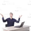 Young Man's Top Poses Cutout Photo Pack-8939