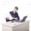 Young Man With Various Objects Cutout Photo Pack-11179