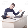 Young Man With Various Objects Cutout Photo Pack-11190