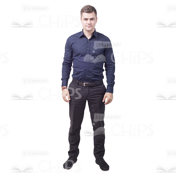 Young Man Standing In Multiple Poses Photo Pack-11393