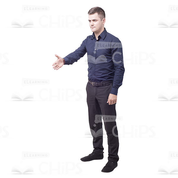Young Man Standing In Multiple Poses Photo Pack-11397