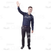 Young Man Standing In Multiple Poses Photo Pack-11413