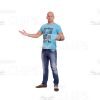 Athletic Young Man: The Complete Cutout Photo Pack-10356