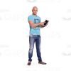 Athletic Young Man: The Complete Cutout Photo Pack-10383