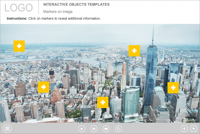 Big City Markers — Download Storyline Templates for eLearning