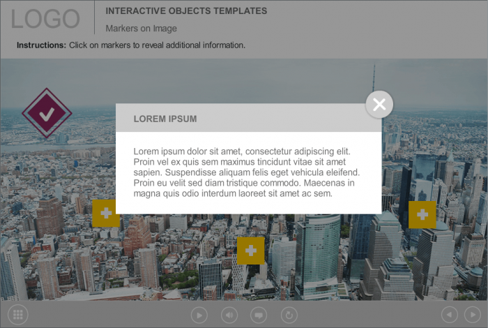 Popup Slide — Templates for eLearning Courses