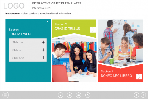 Slide Sections — Articulate Storyline Templates for eLearning Courses