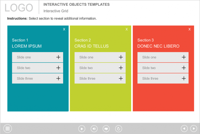 Colored Flip Cards — Download Storyline Template