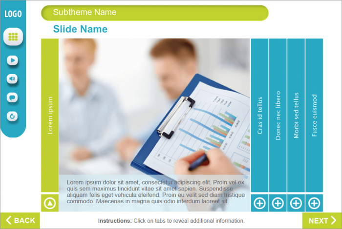 Learning Materials — Set of Trivantis Lectora Templates