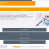 Accordion on White Background — eLearning Templates for Lectora Publisher