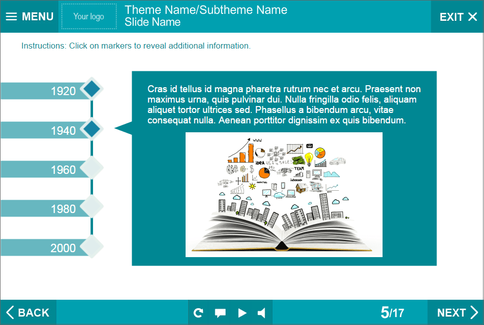 Text and Image Slide — eLearning Lectora Template Text and Image Slide — eLearning Lectora Template