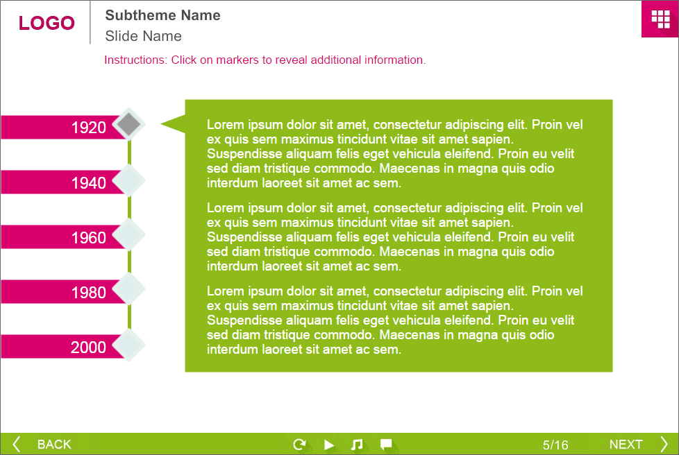 Crimson Vertical Tabs — eLearning Template for Lectora Publisher Crimson Vertical Tabs — eLearning Template for Lectora Publisher