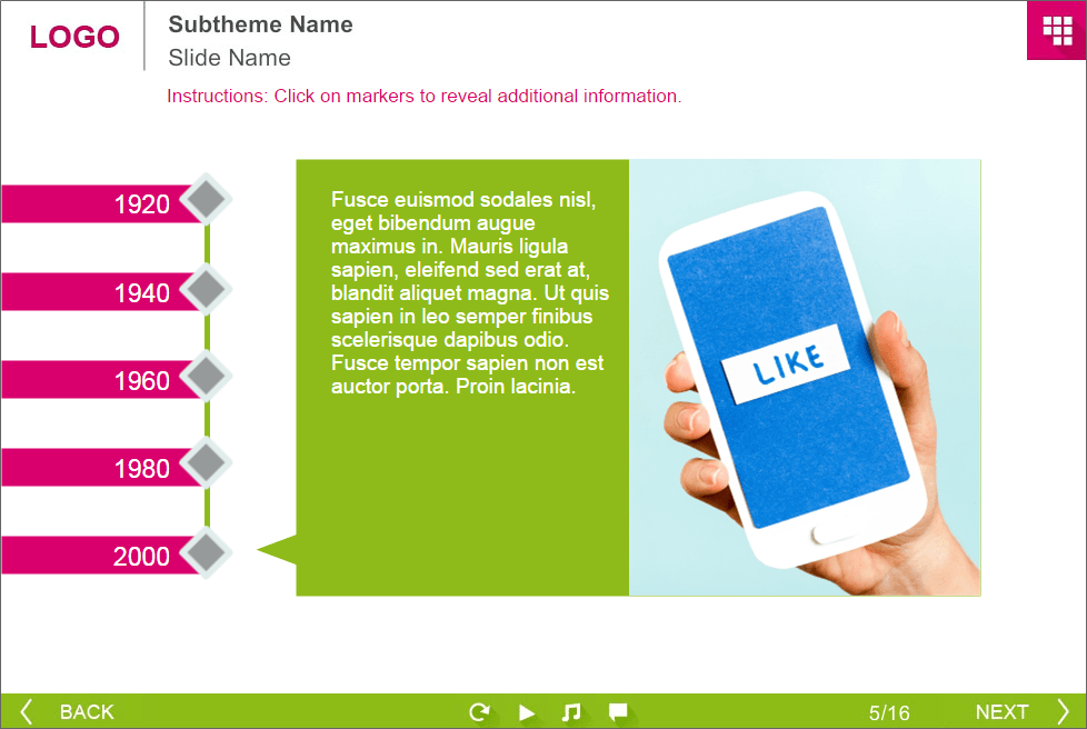 Rhombus Buttons — Lectora Publisher Templates for eLearning Courses Rhombus Buttons — Lectora Publisher Templates for eLearning Courses