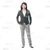 Smiling Young Woman Cutout Photo-0