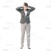 Troubled Cutout Woman Character-0