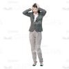 Discouraged Woman Character Cutout Photo-0