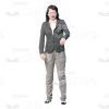 Cutout Image Of Displeased Young Woman-0