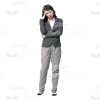 Confused Young Woman Cutout Image-0