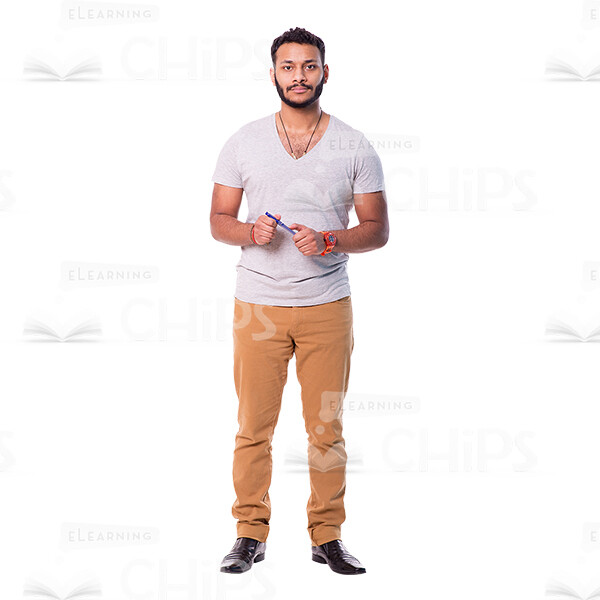 Latin American Man Character Cutout Picture-0