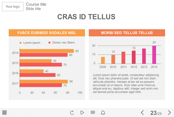 Slide With Diagrams — eLearning Storyline Course Player