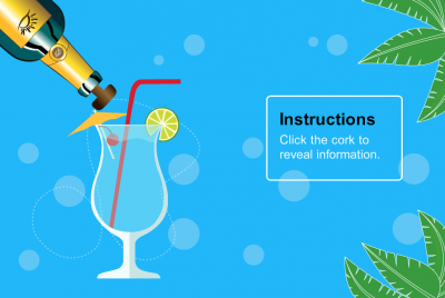 Cork Button — eLearning Template for Articulate Storyline