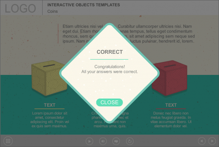 Quiz Results — Articulate Storyline Templates for eLearning Courses