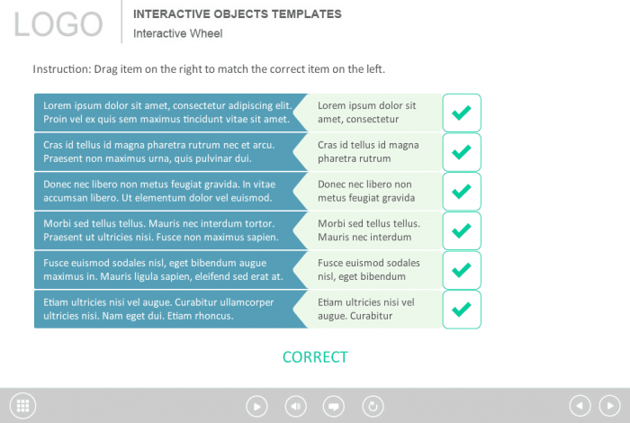 Drag and Drop Test — Download eLearning Template for Storyline