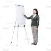 Asian Young Woman With Flipchart, Folder And Papers Cutout Photo Pack-14924