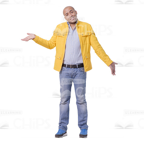 Young Man Spreads Arms Cutout Image-0 Young Man Spreads Arms Cutout Image-0