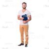 Latino Man's Top Poses Cutout Photo Pack-14868