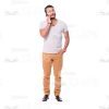 Latino Man's Top Poses Cutout Photo Pack-14869
