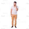 Handsome Man Talking The Phone Cutout Photo Pack-14901