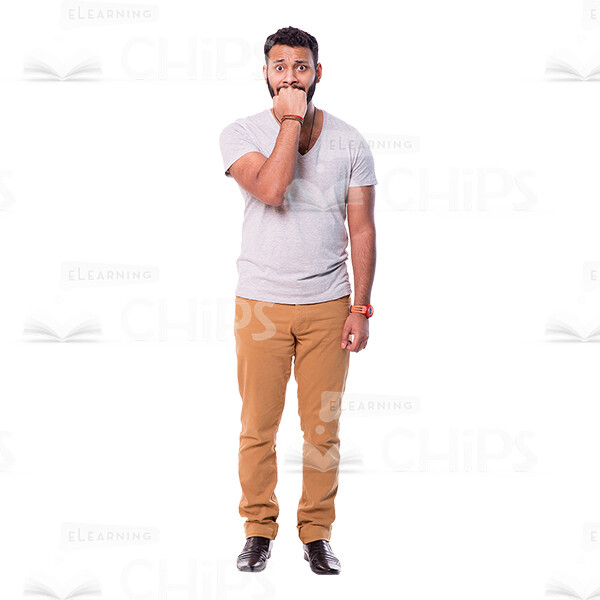 Latino Man's Top Poses Cutout Photo Pack-14884