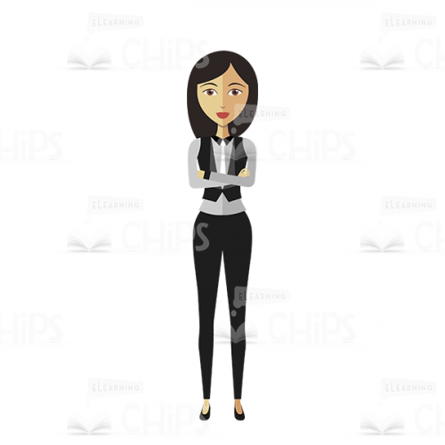 Businesswoman Vector Character Package-0