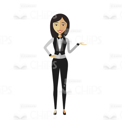 Businesswoman Vector Character Package-16496