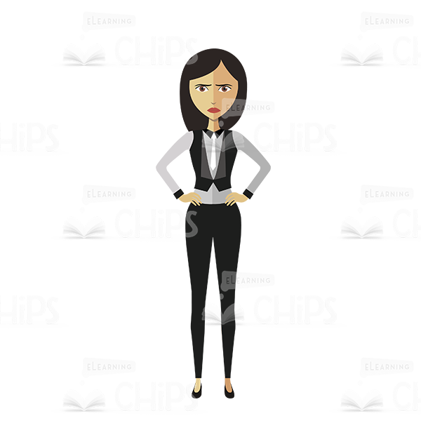 Businesswoman Vector Character Package-16498