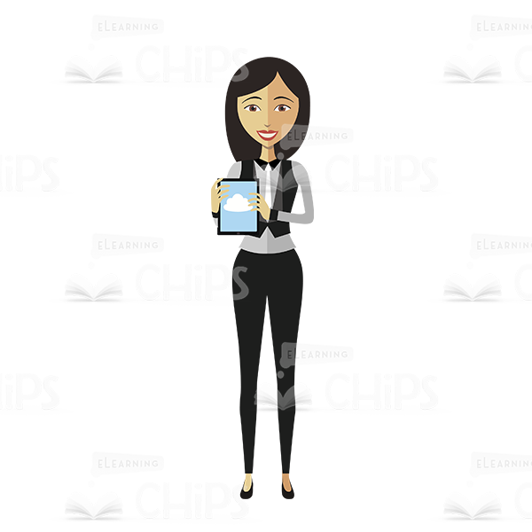 Businesswoman Vector Character Package-16499
