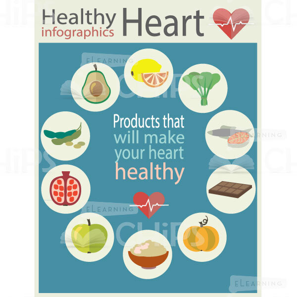 Healthy Lifestyle Vector Infographic Package-0