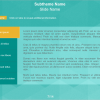 Vertical Tabs on Turquoise Background — Download Templates for Storyline