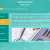 Slide with Vertical Tabs Block — Articulate Storyline Templates