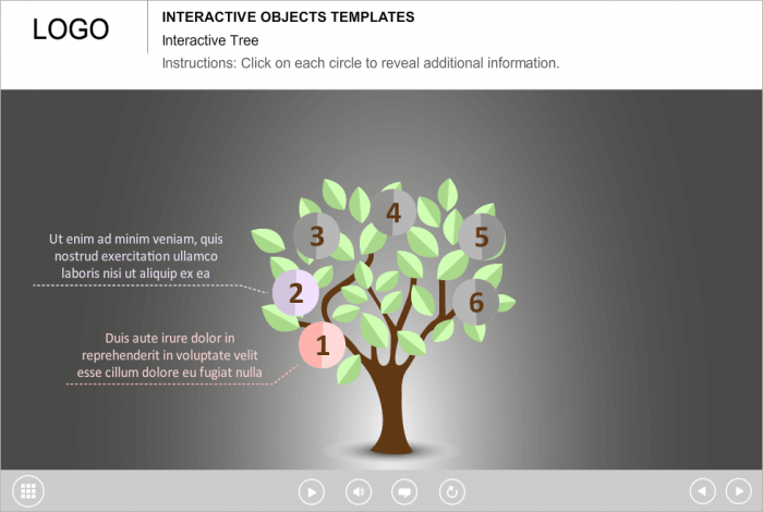 Gray Background — eLearning Template for Articulate Storyline
