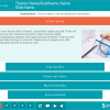 Blue Accordion Slide — eLearning Templates for Lectora Publisher